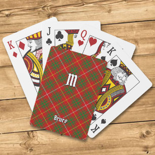 Jeu De Cartes Clan Bruce Tartan