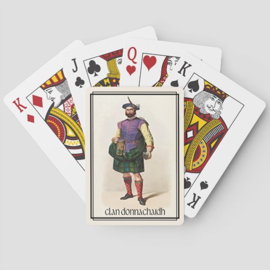 Jeu De Cartes Clan Donnachaidh Classic Scotland (dos)