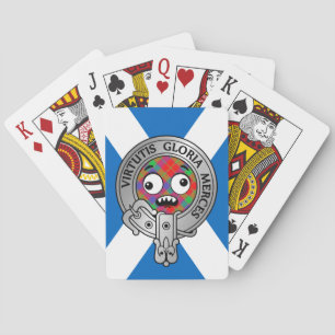 Jeu De Cartes Clan Donnachaidh   Robertson Crest & Tartan Bicycl