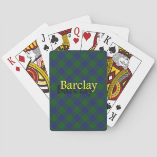 Jeu De Cartes Clan écossais Barclay