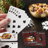 Jeu De Cartes Clan écossais Wallace Tartan Deck (In Situ)