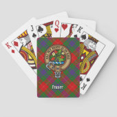 Jeu De Cartes Clan Fraser Crest Jouer aux cartes (dos)