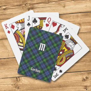 Jeu De Cartes Clan Gordon Tartan Jouer aux cartes