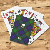 Jeu De Cartes Clan Gunn Tartan Jouer Des Cartes