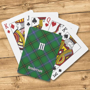 Jeu De Cartes Clan Henderson Tartan