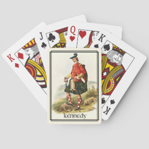 Jeu De Cartes Clan Kennedy Classique Deck Écosse
