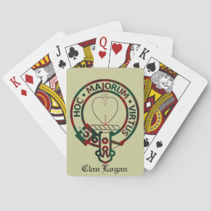 Jeu De Cartes Clan Logan Crest Badge