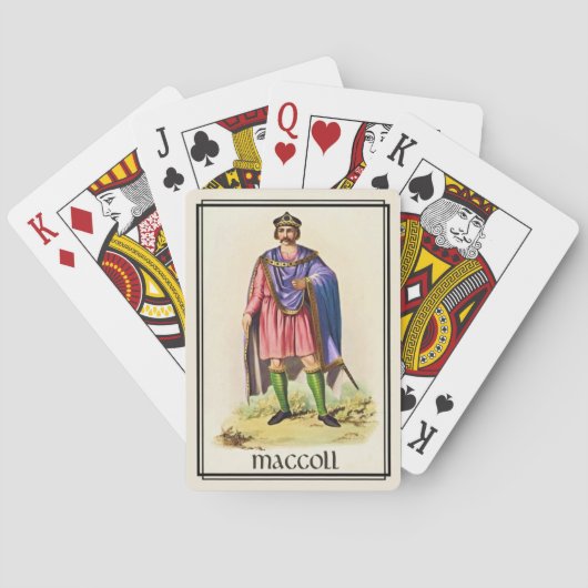 Jeu De Cartes Clan MacColl Classic Scotland Bicycle deck (dos)