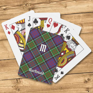 Jeu De Cartes Clan MacDonald de Clanranald Tartan Jouer des cart