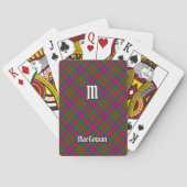 Jeu De Cartes Clan MacGowan Tartan (dos)