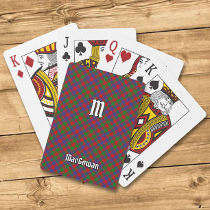 Jeu De Cartes Clan MacGowan Tartan