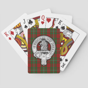 Jeu De Cartes Clan MacGregor Crest & Tartan
