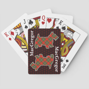 Jeu De Cartes Clan MacGregor Tartan Scottish Terrier Edition