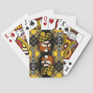 Jeu De Cartes Clan MacLeod de Lewis Tartan Deck
