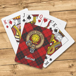 Jeu De Cartes Clan MacLeod de Raasay Crest