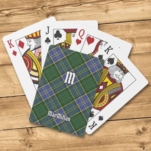 Jeu De Cartes Clan MacMillan Chasse Tartan