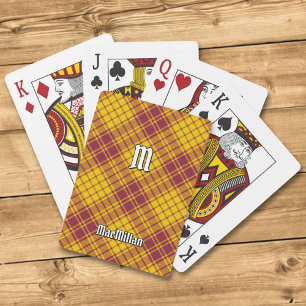 Jeu De Cartes Clan MacMillan robe Tartan