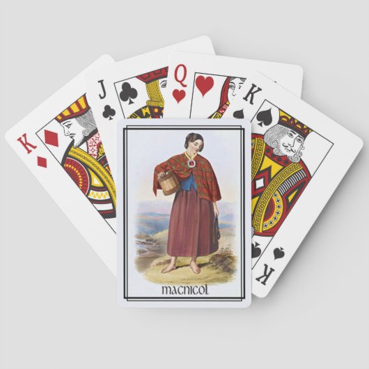 Jeu De Cartes Clan MacNicol Classic Scotland Bicycle Deck (dos)