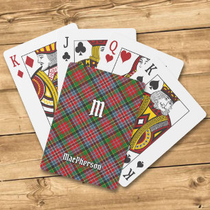 Jeu De Cartes Clan MacPherson Tartan Jouer des cartes