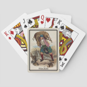 Jeu De Cartes Clan MacRae Classic Scotland Bicycle Deck
