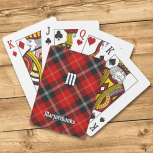 Jeu De Cartes Clan Marjoribanks Tartan