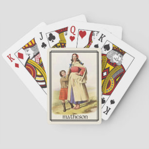 Jeu De Cartes Clan Matheson Classique Deck Écosse
