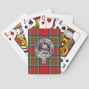 Jeu De Cartes Clan Stewart   Stuart Crest & Tartan