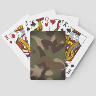 Jeu De Cartes Classic Military Camo Pattern