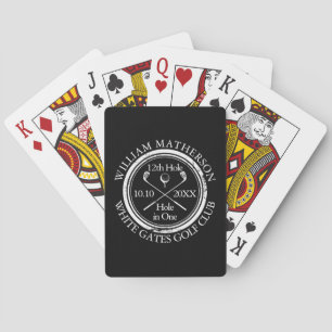 Jeu De Cartes Classique Golf trou en un personnalisé