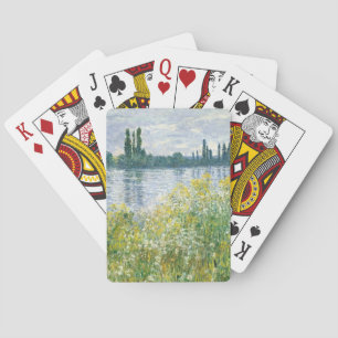 Jeu De Cartes Claude Monet   Bancs de la Seine, Vetheuil, 1880