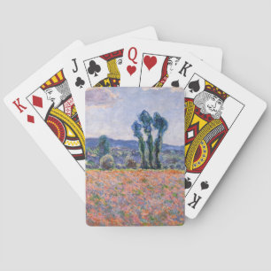 Jeu De Cartes Claude Monet - Champ de coquelicots 1890 (Giverny)