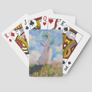 Jeu De Cartes Claude Monet - Femme à l'ombrelle tournée vers la