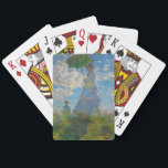 Jeu De Cartes Claude Monet Femme avec un parasol<br><div class="desc">Jouez avec une touche de beauté impressionniste! Ce jeu de cartes est composé de la Femme de Claude Monet avec un Parasol, rempli de bleus aérés, de blancs doux et de verts frais. L’élégante scène mère-enfant, peinte dans les coups de pinceau de marque de Monet, ajoute grâce et charme à...</div>