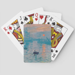 Jeu De Cartes Claude Monet Impression Soleil Levant Français