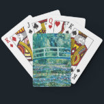 Jeu De Cartes Claude Monet - Nappes D'Eau Et Pont Japonais<br><div class="desc">Claude Monet - Nappes D'Eau Et Pont Japonais (1899)</div>