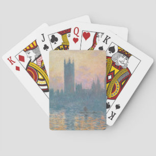Jeu De Cartes Claude Monet   the Houses of Parliament, Sunset