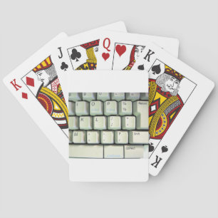 Jeu De Cartes Clavier de machine à écrire