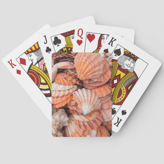 Jeu De Cartes Clés de Floride, Key West, coquillages (dos)