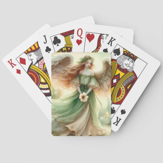 Jeu De Cartes Clover Serenity Angel (dos)
