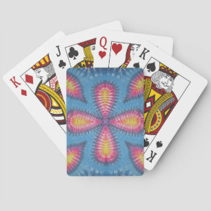 Jeu De Cartes Clover Tie Dye Bicycle Lecture Cartes