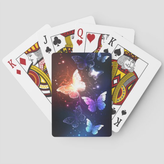 Jeu De Cartes Clowing Night Butterflies (dos)