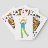Jeu De Cartes Clown Jongleur (dos)