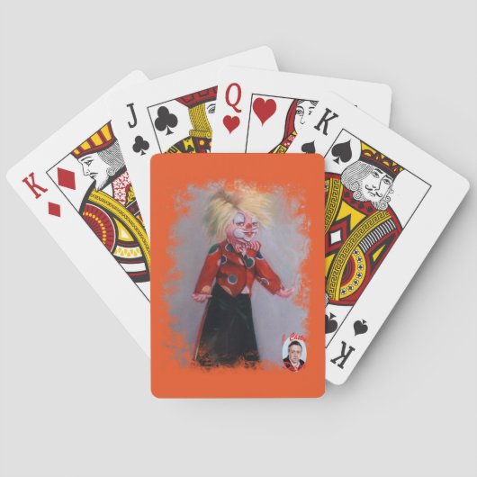Jeu De Cartes Clown/Pallaso/Clown (dos)