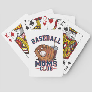 Jeu De Cartes Club des mamans de baseball Fête des mères