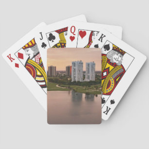 Jeu De Cartes Club national au coucher du soleil, Aventura, la