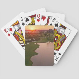 Jeu De Cartes Club national au coucher du soleil, Aventura, la