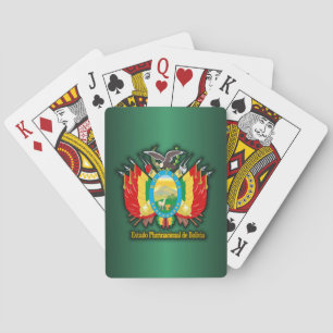 Jeu De Cartes COA de la Bolivie