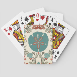 Jeu De Cartes Coastal Damask I