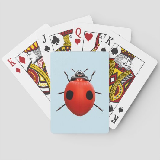 Jeu De Cartes Coccinelle Chanceuse (dos)