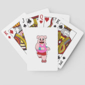 Jeu De Cartes Cochon en cours d'exécution (dos)